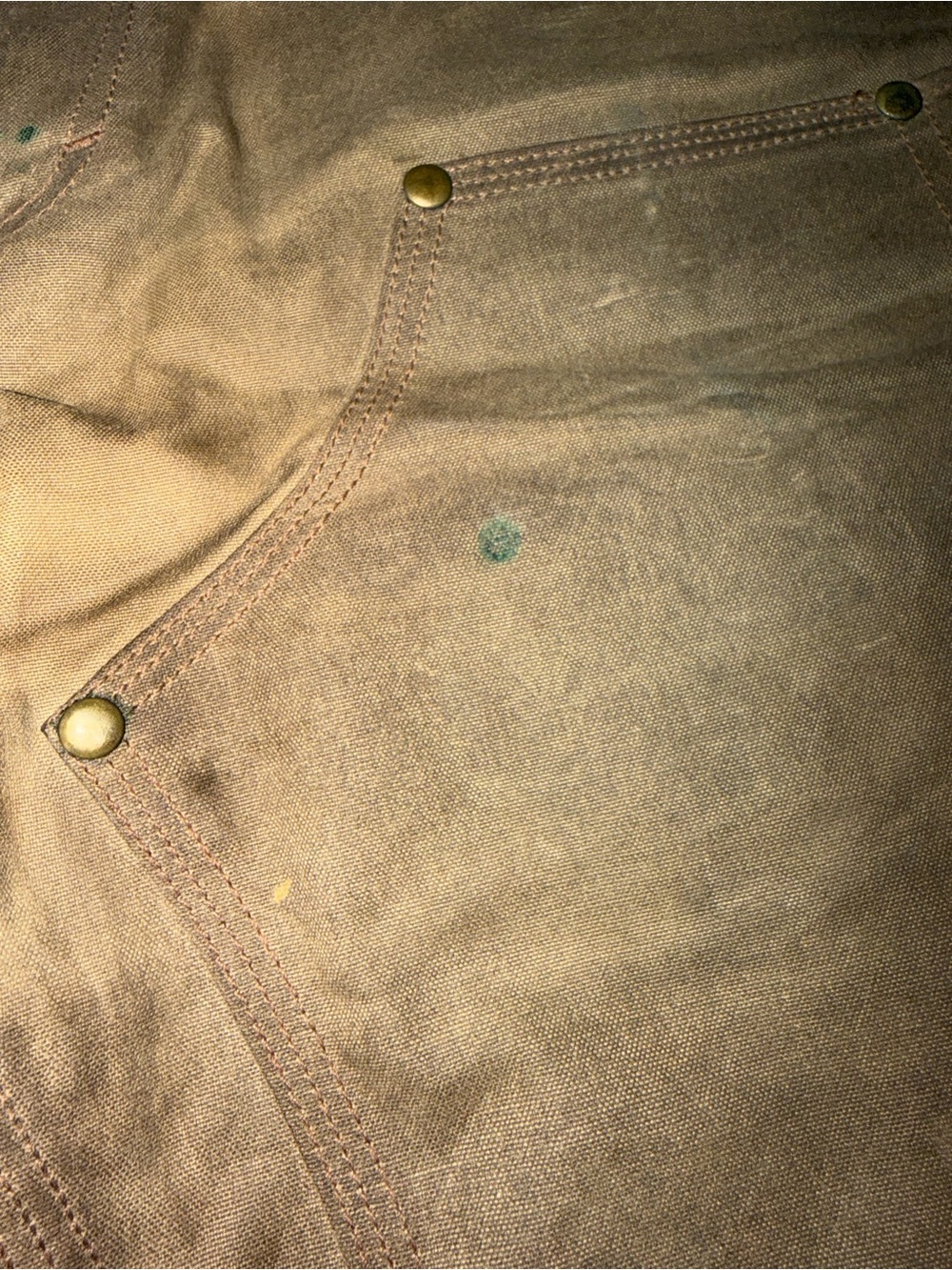 Red Cloud Collective - GN.01 Waxed Canvas Fitted Work Pants Havana - Size 32 - Picture 10 of 17